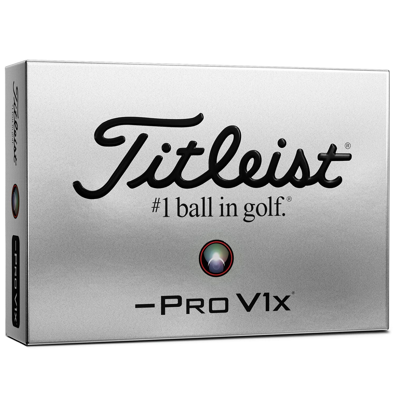 Titleist Pro V1X Left Dash Golf Balls - White / Dozen
